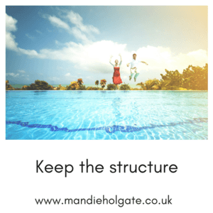 Keep the structure