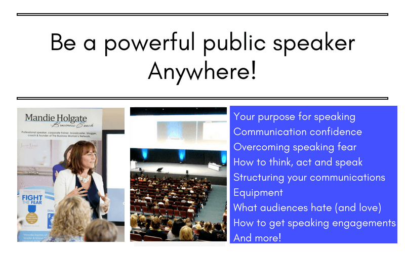 Be a powerful public speaker