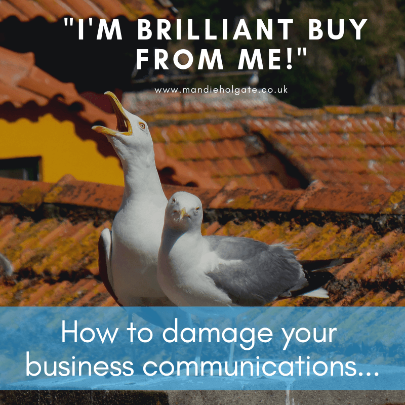 Mistakes in business communications online