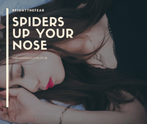 fears spiders up your nose