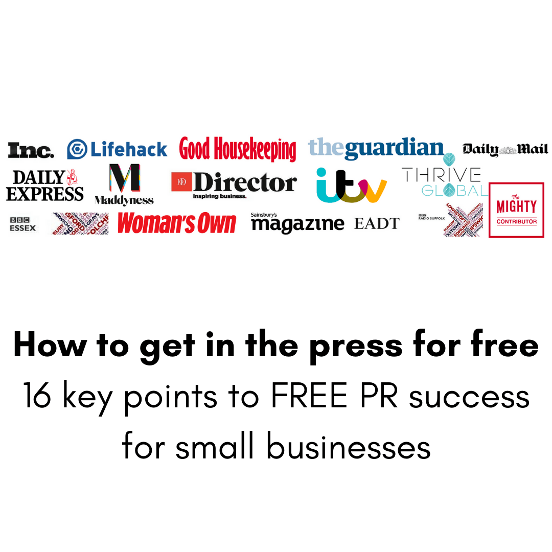 Getting in the press for free for your small business