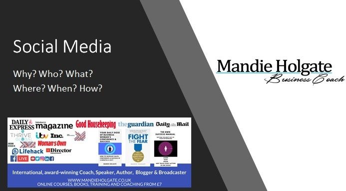 Social Media – The Foundation Needs – Speaking Engagement Slides