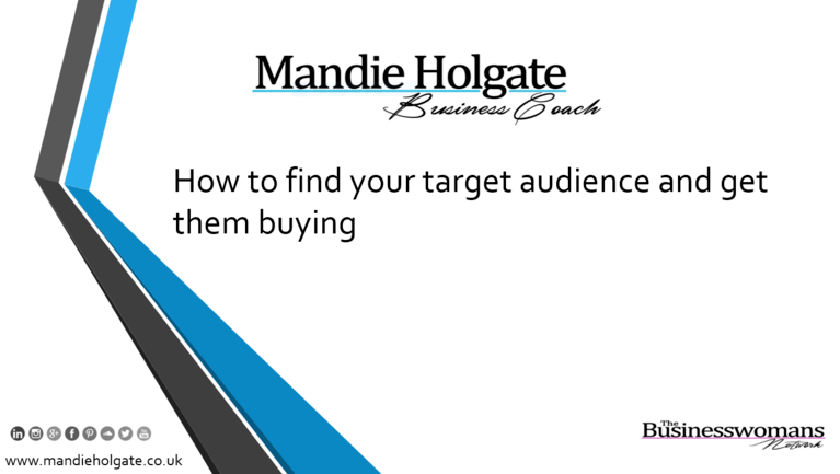 How to find your target audience and get them buying