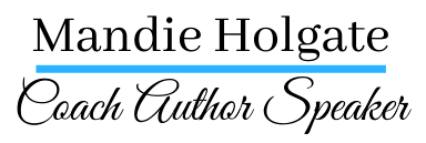 Mandie Holgate coach, author speaker leadership resilience business confidence