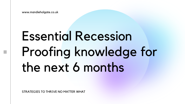 Essential Recession Proofing Knowledge – Strategies to thrive no matter what