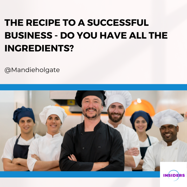 The recipe to a successful business – do you have all the ingredients?