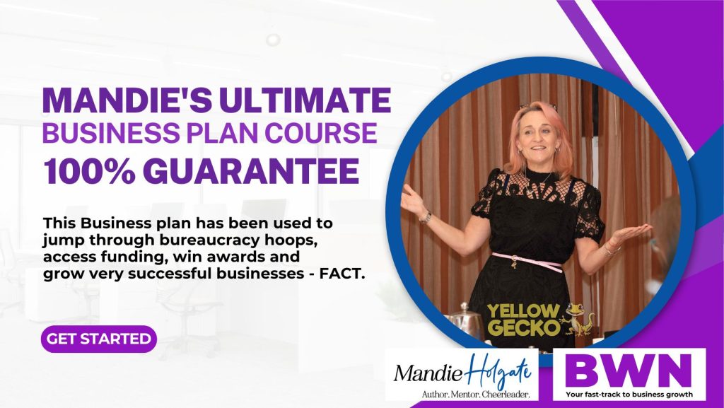 Mandie’s Ultimate Business Plan Course – The Future Just Got a Lot Richer!