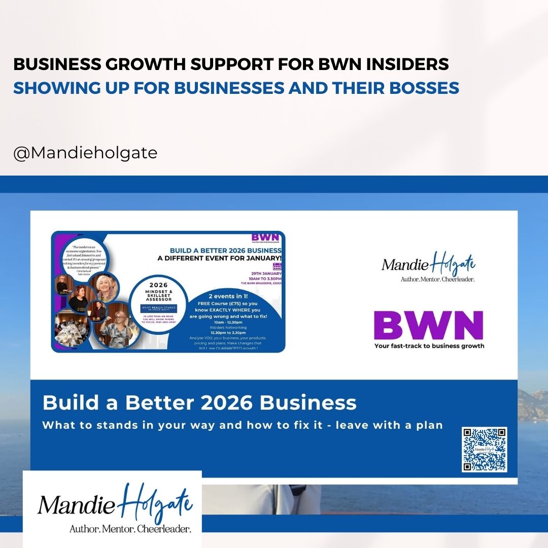 bwn insiders powerpoint from training day at the barn brasserie essex Jan 2026
